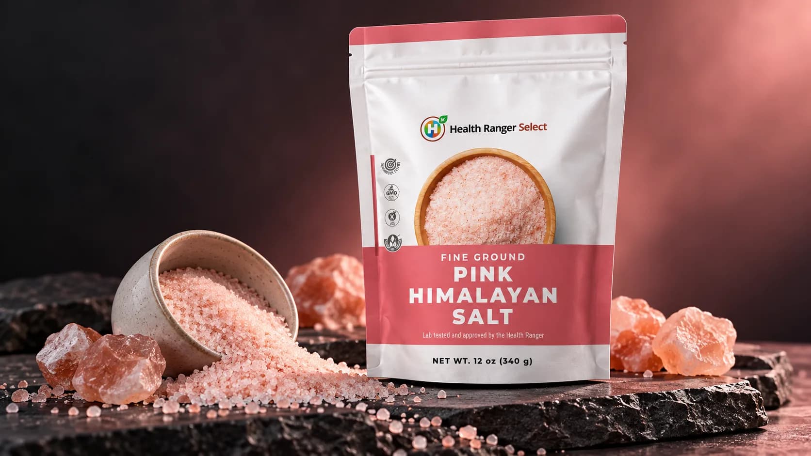 Health Ranger Pink Himalayan Salt