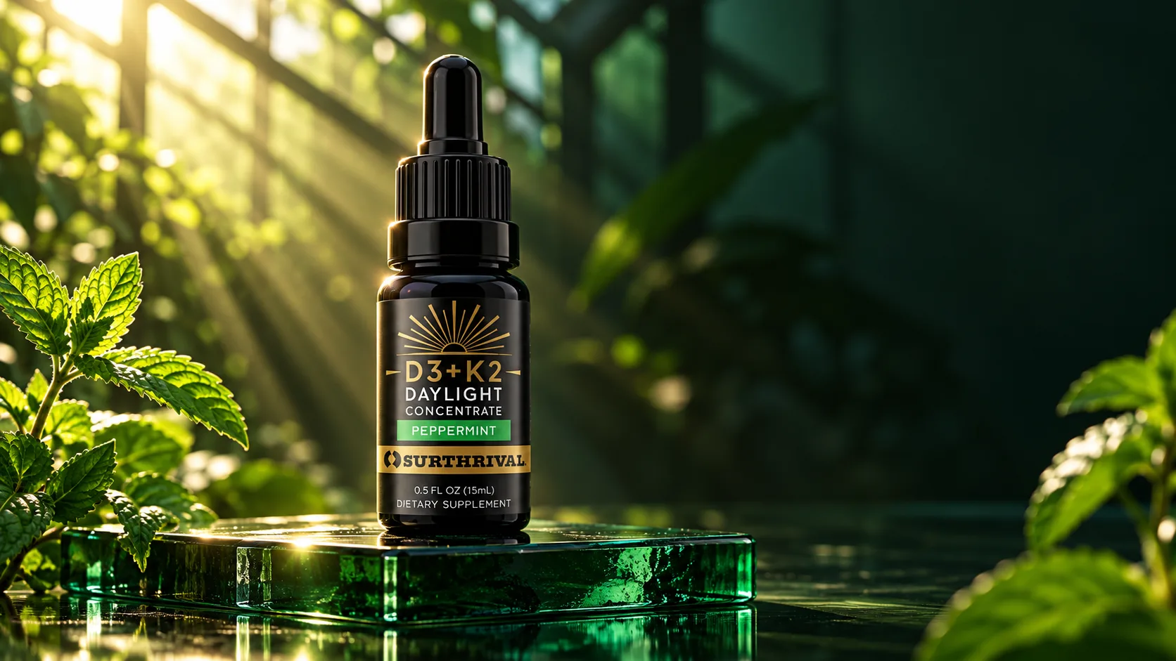 Surthrival D3 + K2 Daylight Concentrate Peppermint