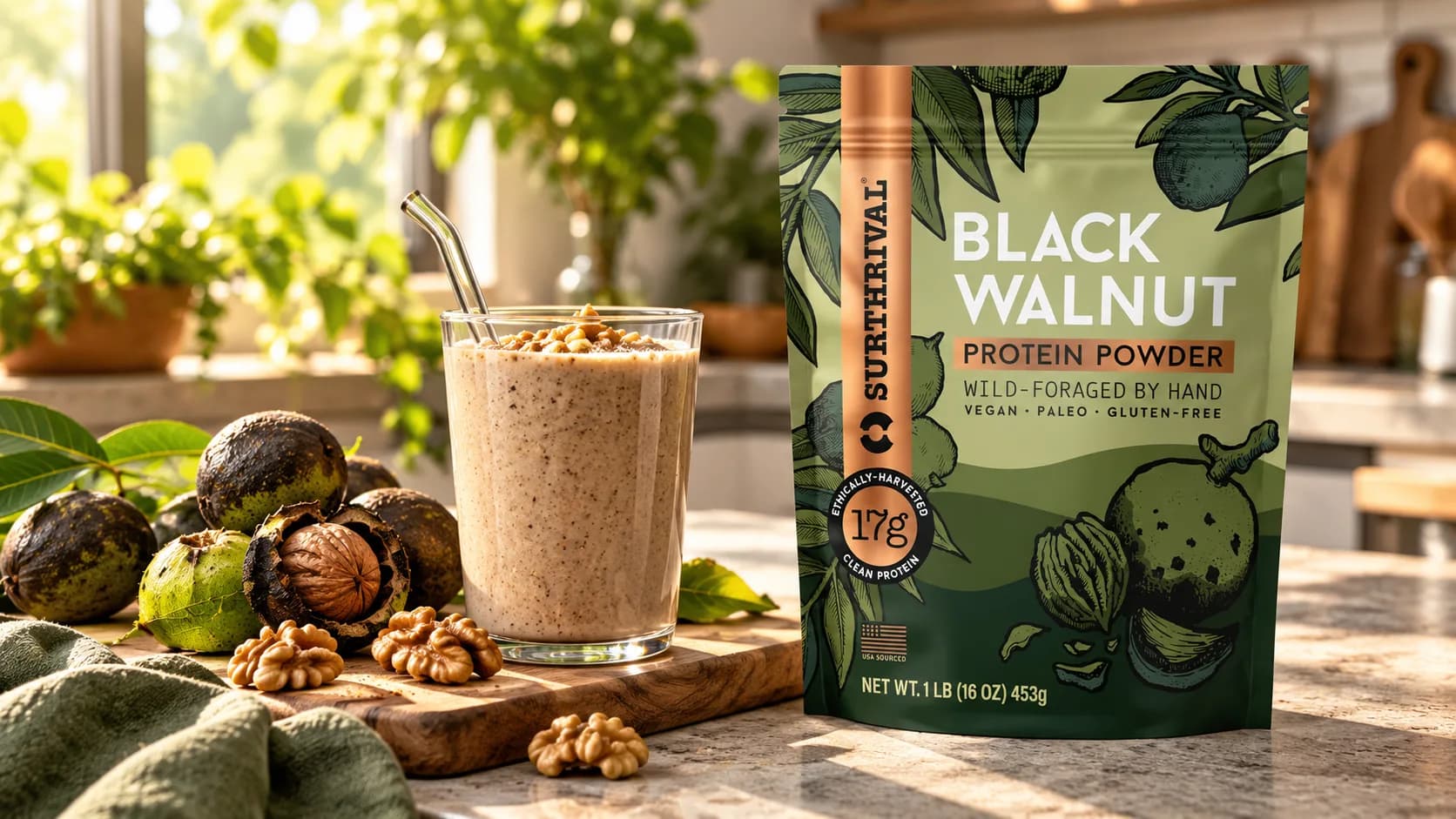 Surthrival Black Walnut Protein Powder