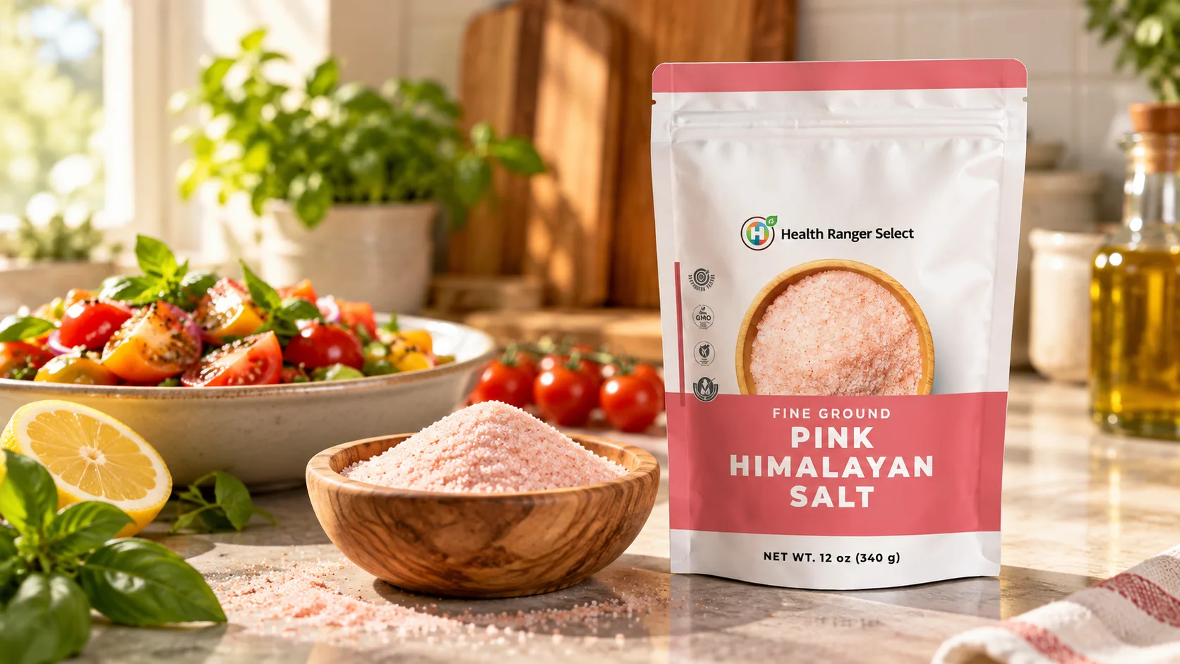 Health Ranger Pink Himalayan Salt