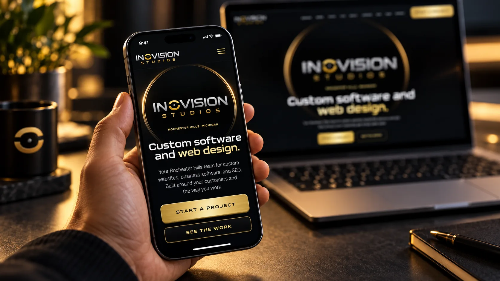 Inovision Studios Website