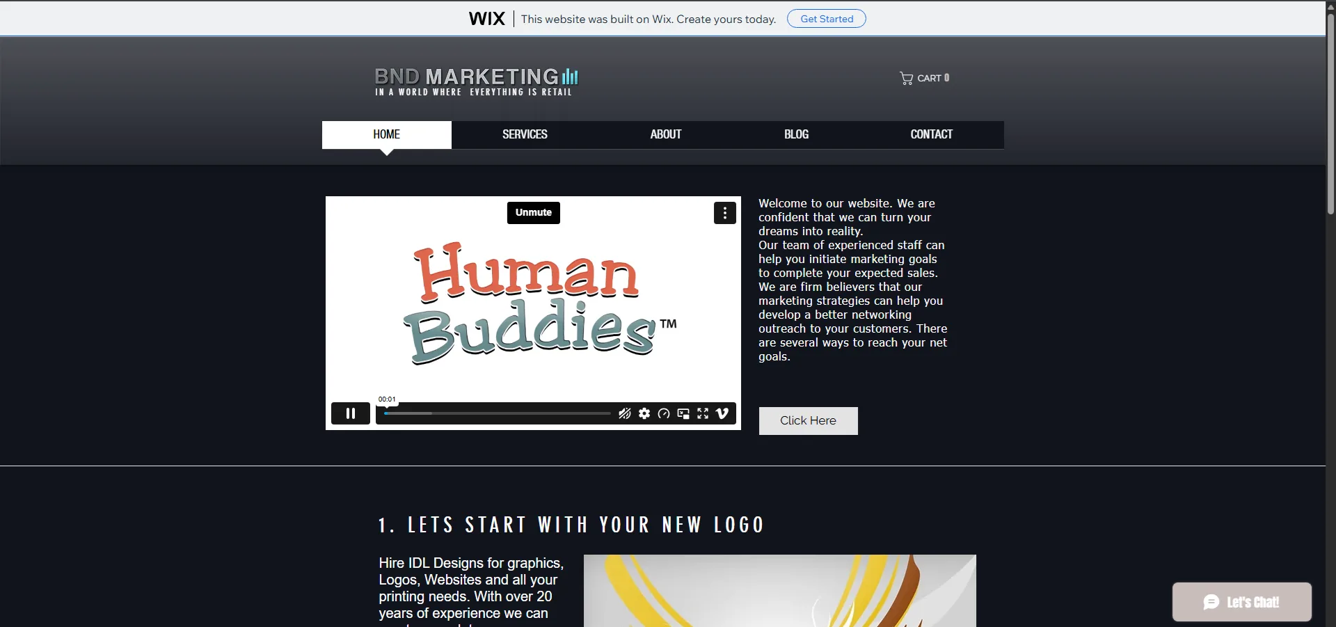 BND Marketing creative branding, web design and digital marketing services