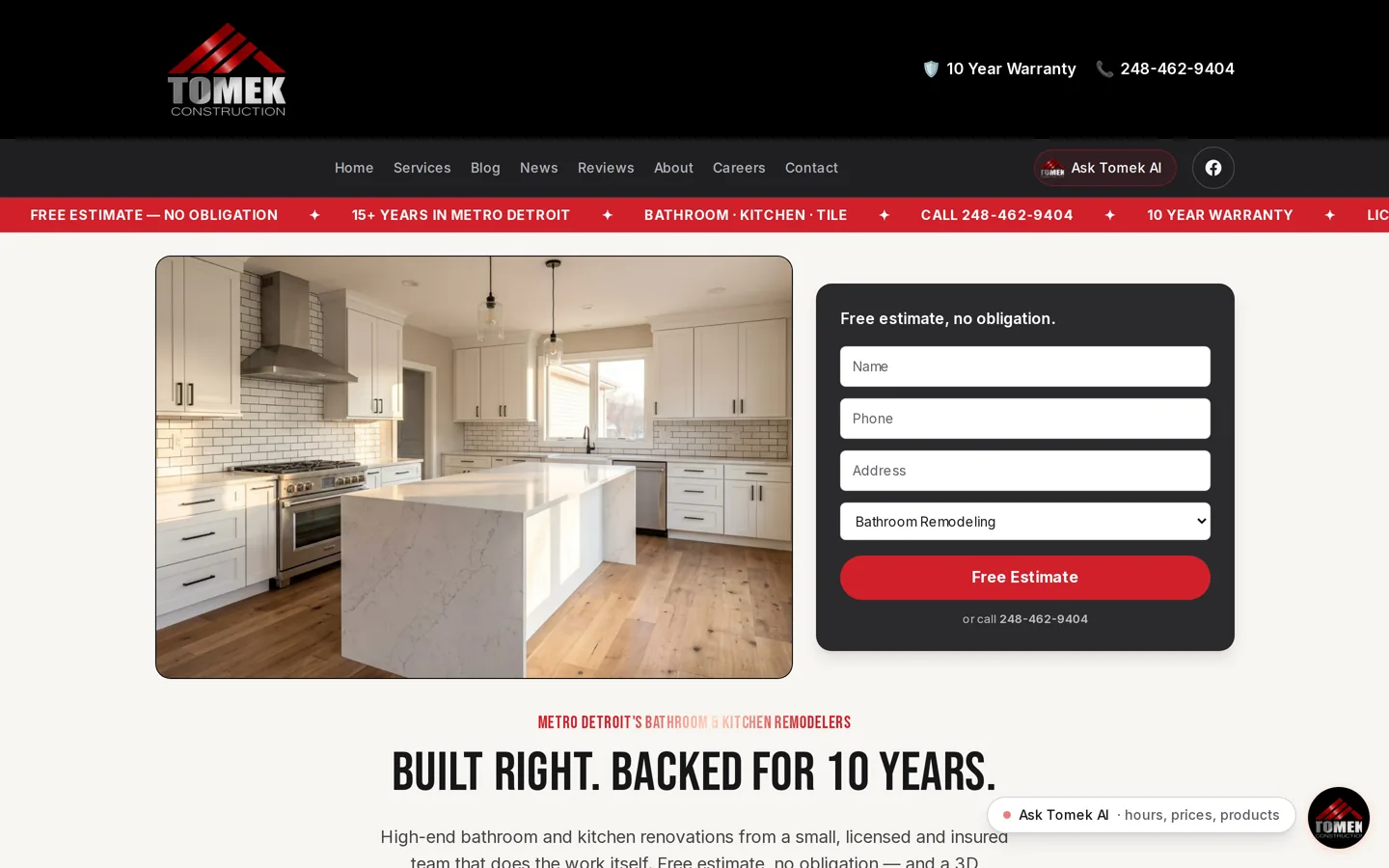 Tomek Construction
